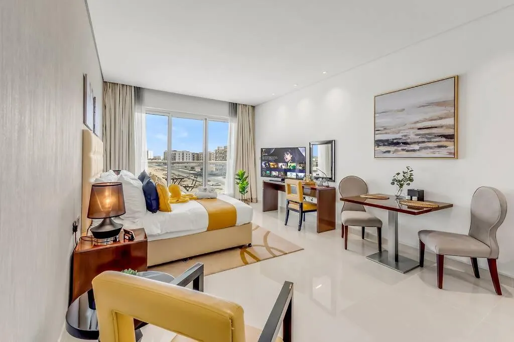 Waves - Stylish Studio With Balcony In Dubai South